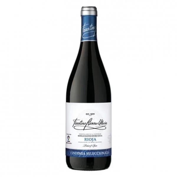 Vino D.O. Rioja tinto Vendimia Seleccionada Faustino Rivero 75 cl. - 1 ud - Imagen del producto en Findit