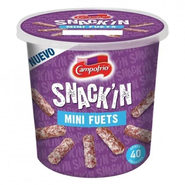 MIni Fuet Snack'in Campofrío 250 g - 0.25 kg - Imagen del producto en Findit
