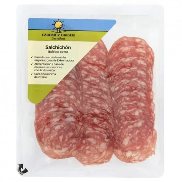 Salchichón ibérico extra Círculo de Calidad 100 g - 1 ud - Imagen del producto en Findit