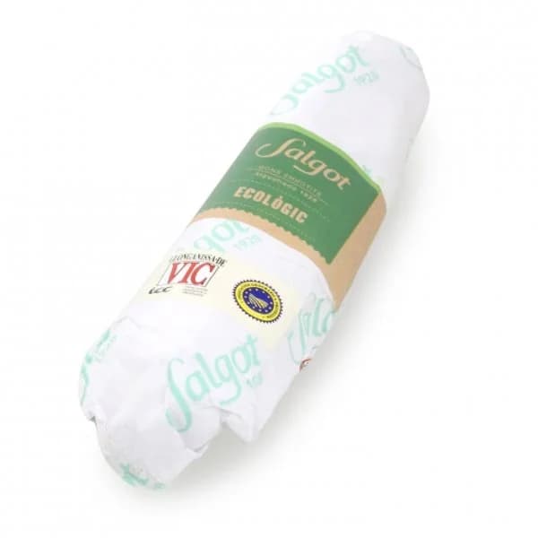 Salchichón de VIC ecológico I.G.P. pieza Embutidos Salgot 200 g - 0.22 kg - Imagen del producto en Findit
