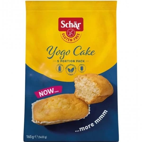 Yogo cake Schär sin gluten sin lactosa 165 g. - 0.16 kg - Imagen del producto en Findit