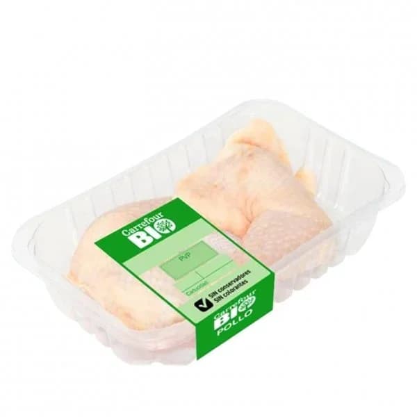 Muslos de pollo ecológico Carrefour Bio 340 g - 1 ud - Imagen del producto en Findit