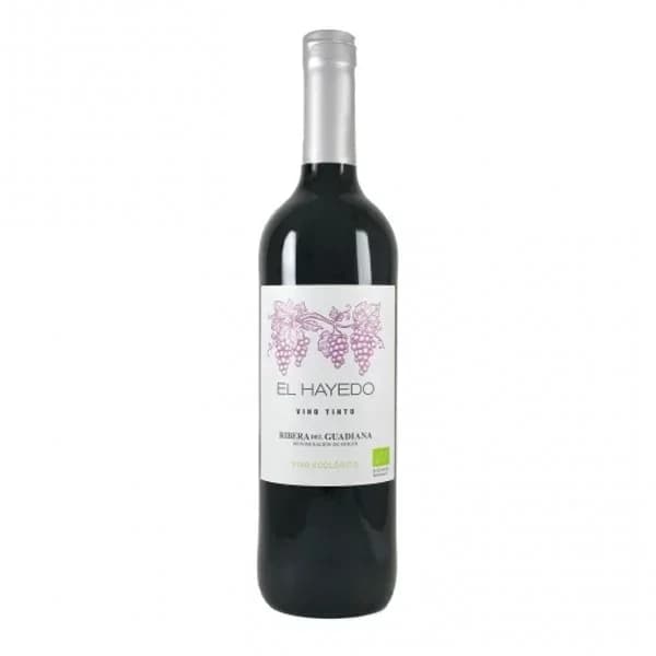 Vino tinto joven ecológico El Hayedo Vendimia Seleccionada D.O. Ribera del Guadiana  75 cl. - 1 ud - Imagen del producto en Findit