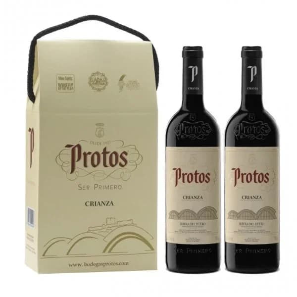 Estuche 2 Bot. Protos Tinto Crianza 2019 - 1 ud - Imagen del producto en Findit
