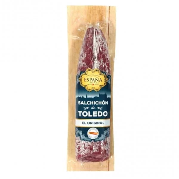 Salchichón de Toledo Curado España e Hijos sin gluten pieza de 260 g - 0.26 kg - Imagen del producto en Findit