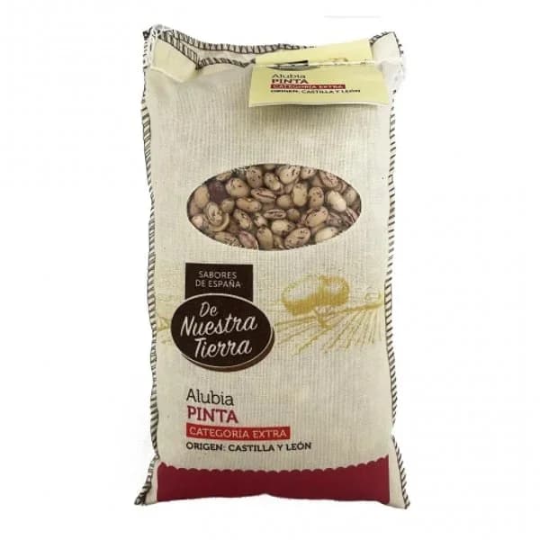Alubia pinta categoría extra De Nuestra Tierra 1 kg. - 1 kg - Imagen del producto en Findit