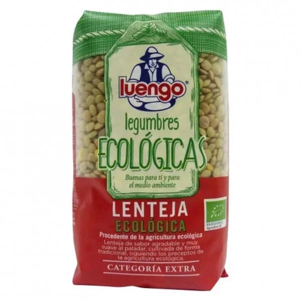 Lenteja categoría extra ecológica Luengo 500 g. - 0.5 kg - Imagen del producto en Findit