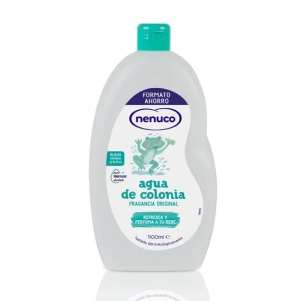 Agua de colonia fragancia original con menos alcohol Nenuco 1100 ml. - 1.09 l - Imagen del producto en Findit
