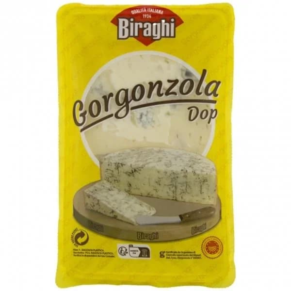 Queso Gorgonzola D.O.P Biraghi 200 g. - 0.2 kg - Imagen del producto en Findit