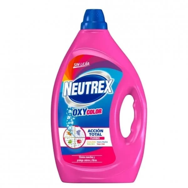 Quitamanchas gel acción total turbo Oxy Color Neutrex 2,62 l. - 2.62 l - Imagen del producto en Findit