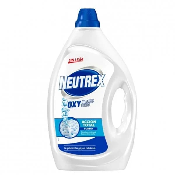 Quitamanchas gel acción total turbo Oxy Blanco Puro Neutrex 2,62 l. - 2.62 l - Imagen del producto en Findit