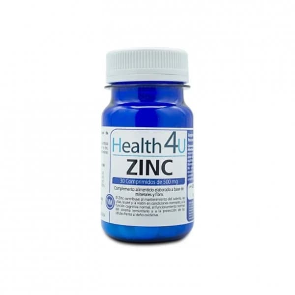 Zinc en comprimidos H4U 30 ud. - 0.02 kg - Imagen del producto en Findit