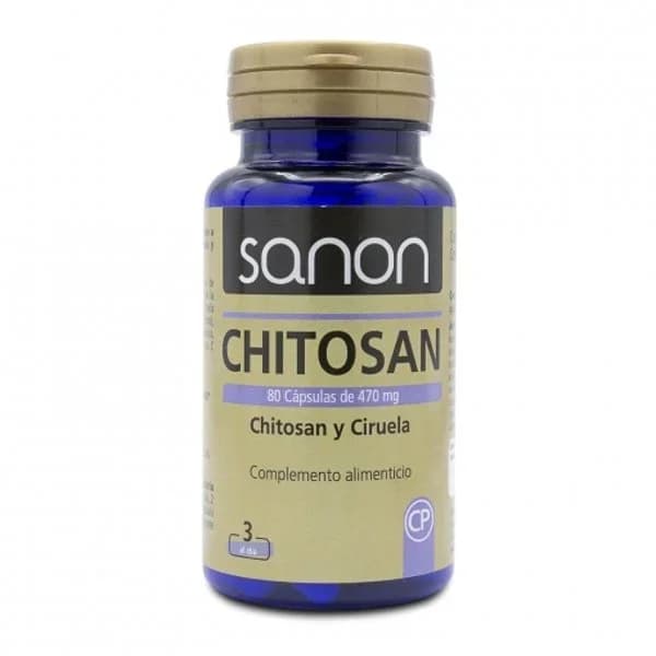 Chitosán en cápsulas Sanon 80 ud. - 1 ud - Imagen del producto en Findit