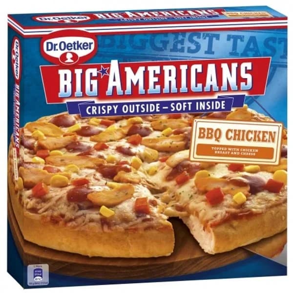 Pizza BBQ Chicken Big Americans 460 g - 0.46 kg - Imagen del producto en Findit