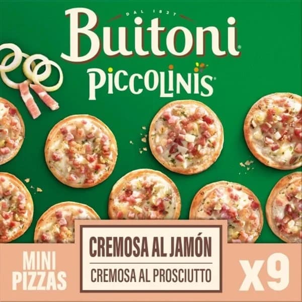 Minipizza cremosa al jamón Buitoni 270 g. - 0.27 kg - Imagen del producto en Findit