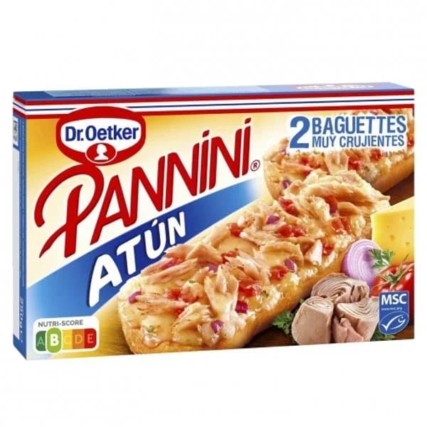 Pannini atún Dr. Oetker 250 g. - 0.25 kg - Imagen del producto en Findit