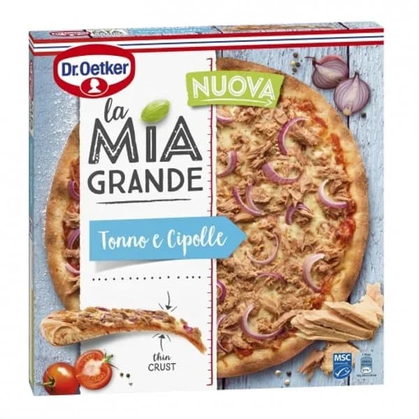 Pizza atún y cebolla La Mia Grande Dr. Oetker 415 g. - 0.42 kg - Imagen del producto en Findit