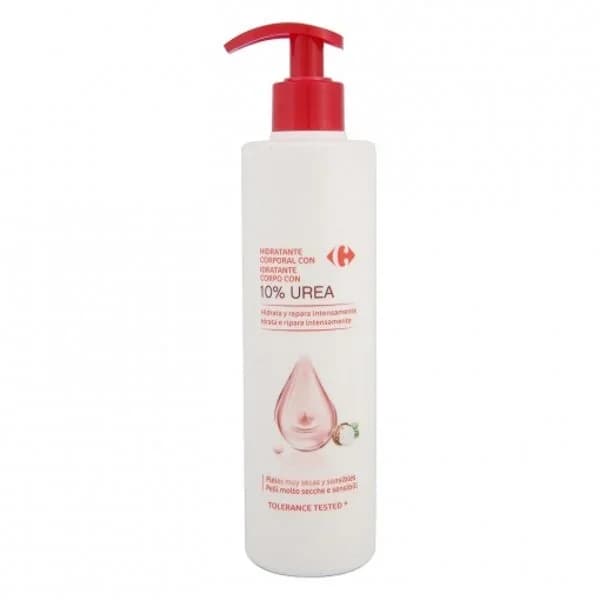 Crema corporal hidratante 10% Urea Carrefour 400 ml. - 0.4 l - Imagen del producto en Findit