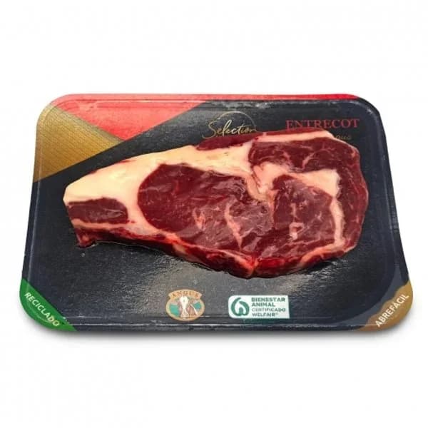 Entrecot de Vacuno Angus Carrefour Selection 500 g aprox - 0.5 kg - Imagen del producto en Findit