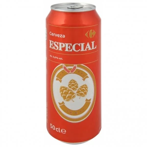 Cerveza Carrefour especial lata 50 cl. - 0.5 l - Imagen del producto en Findit