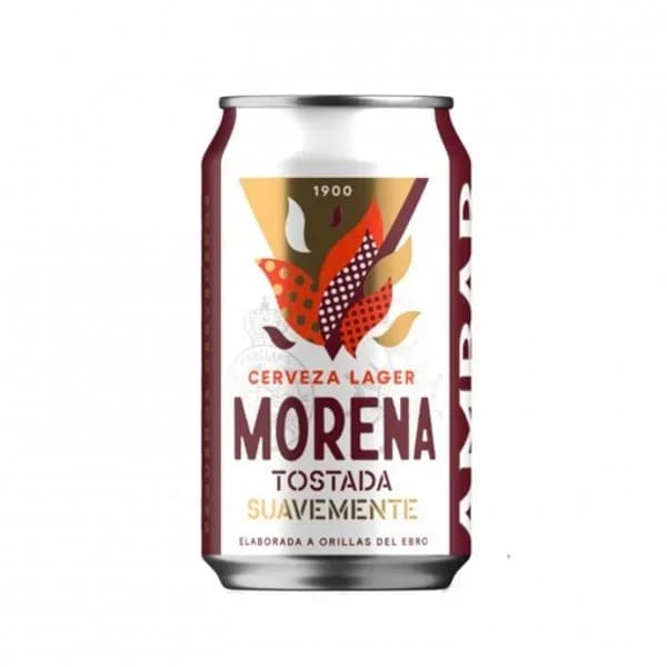 Cerveza tostada Ambar Morena lata 33 cl. - 1 ud - Imagen del producto en Findit