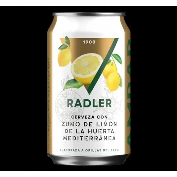 Cerveza Ambar Radler Lager premium limón lata 33 cl. - 0.33 l - Imagen del producto en Findit