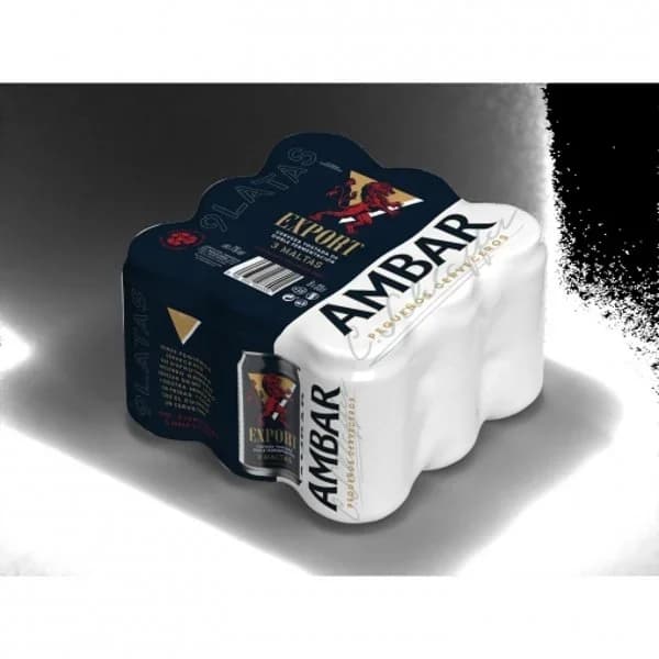 Cerveza tostada Ambar Export pack 9 latas 33 cl. - 2.97 l - Imagen del producto en Findit