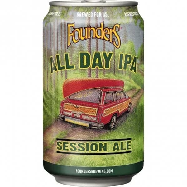 Cerveza Founders All Day tipo IPA 35,5 cl. - 0.33 l - Imagen del producto en Findit