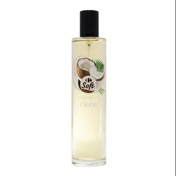 Agua de perfume fragancia coco Carrefour Soft 100 ml. - 1 ud - Imagen del producto en Findit