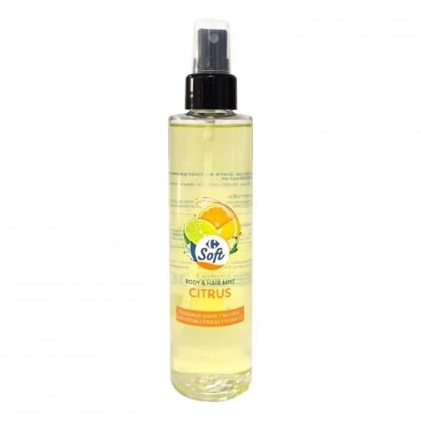 Body & hair mist citrus Carrefour Soft 200 ml. - 0.2 l - Imagen del producto en Findit