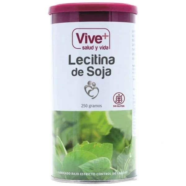 Lecitina de soja Vive+ sin gluten 250 g. - 0.25 kg - Imagen del producto en Findit