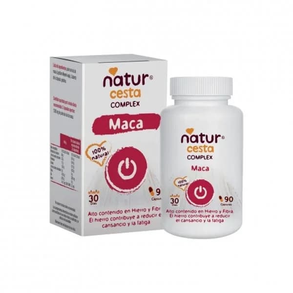 Maca en cápsulas NaturCesta 90 ud. - 1 ud - Imagen del producto en Findit