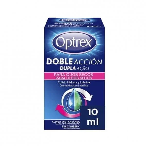 Colirio para ojos secos hidrata y lubrica Optrex 10 ml. - 0.01 l - Imagen del producto en Findit