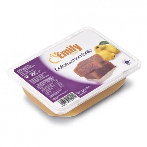 Dulce de membrillo Emily Foods sin gluten 400 g. - 0.4 kg - Imagen del producto en Findit