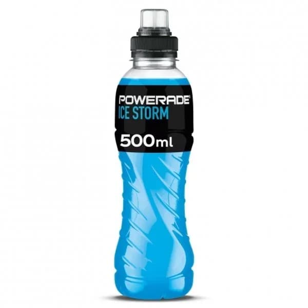 Powerade Ice Storm con tapón sport botella 50 cl. - 0.5 l - Imagen del producto en Findit