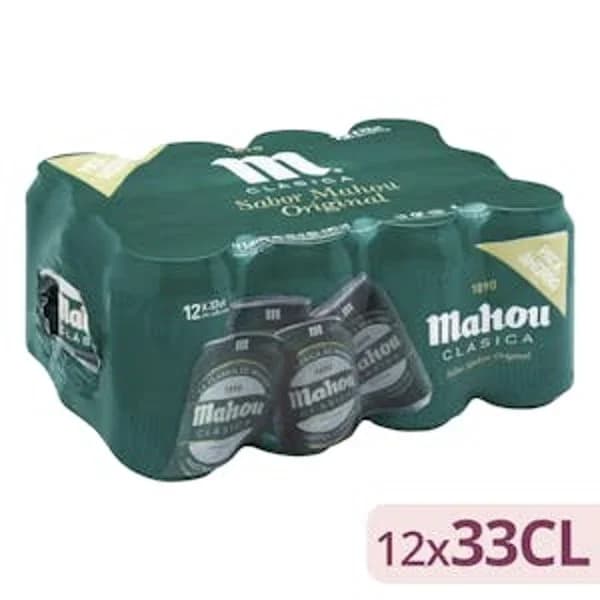 Cerveza Rubia Clásica Lata 330ML - 3.96 l - Imagen del producto en Findit