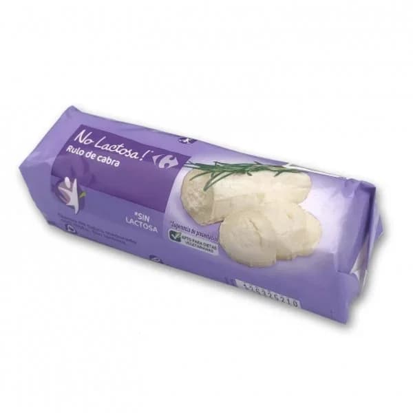 Rulo de cabra madurado Carrefour sin lactosa 180 g - 0.18 kg - Imagen del producto en Findit