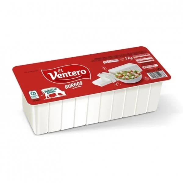 Queso fresco de Burgos El Ventero 1 kg. - 1 kg - Imagen del producto en Findit