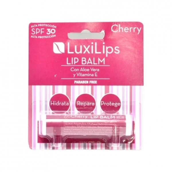 Protector labial cherry FP 30 Luxilips 1 ud. - 1 ud - Imagen del producto en Findit
