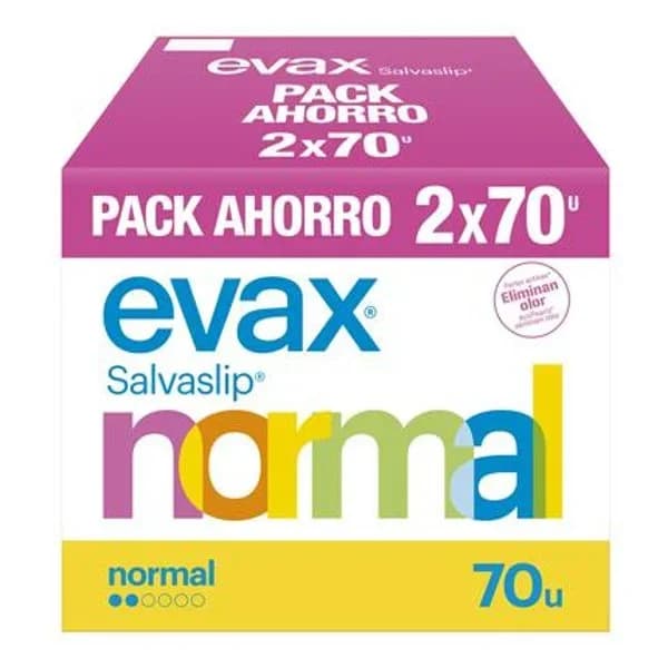 EVAX SALVASLIP NORMAL 2X70 - 139.8 ud - Imagen del producto en Findit
