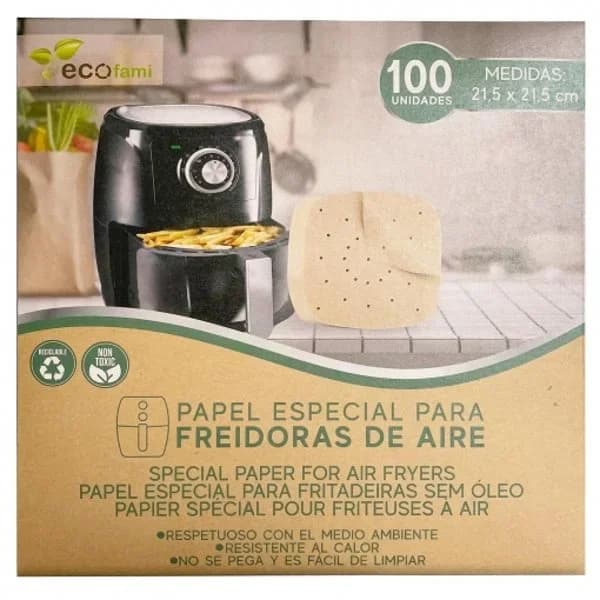 Papel freidora de aire Fami 100 ud. - 91.8 ud - Imagen del producto en Findit