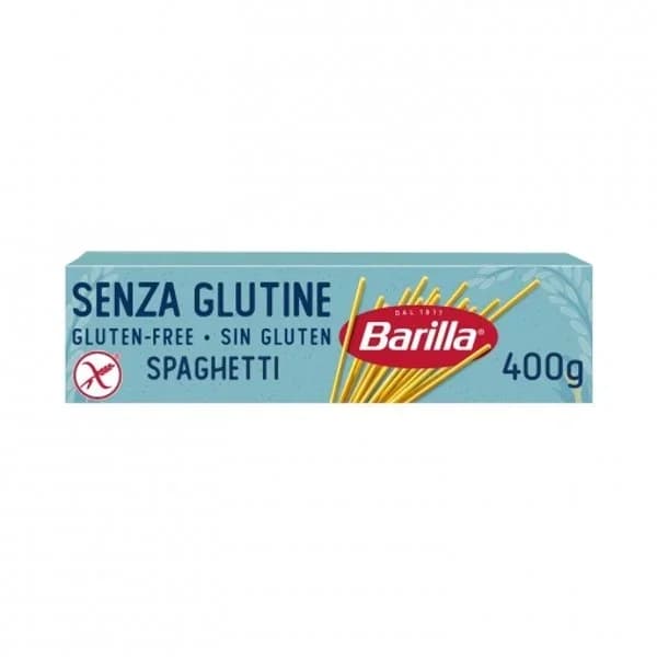 Pasta espaguetis Barilla sin gluten 400 g. - 0.4 kg - Imagen del producto en Findit