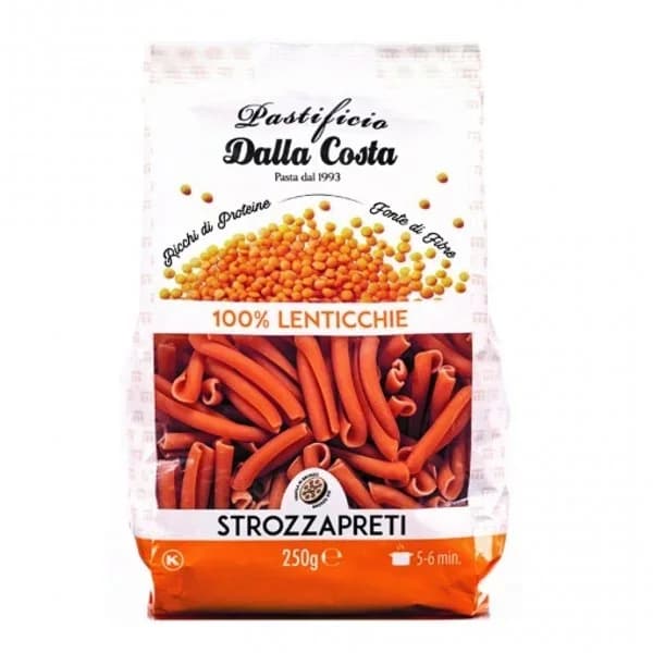Pasta de lenteja roja Dalla Costa 250 g. - 0.25 kg - Imagen del producto en Findit