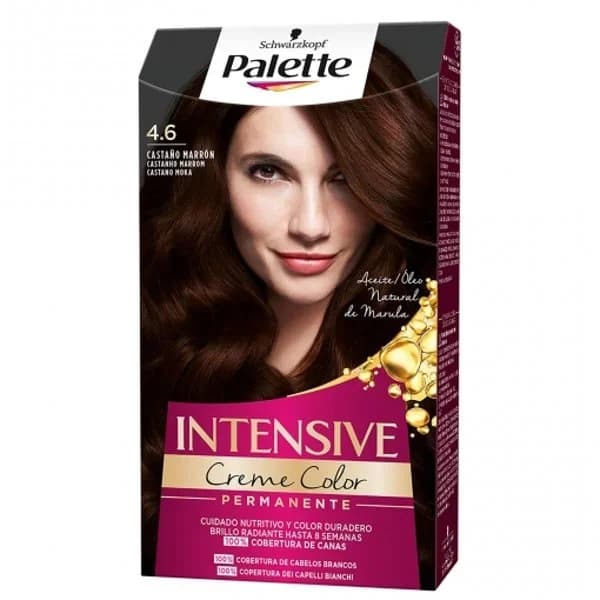 Colorante permanente nº 4.6 castaño marrón Intensive Color Cream Palette 1 ud. - 1 ud - Imagen del producto en Findit