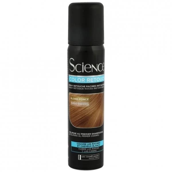Tinte retoca raíces spray instantáneo rubio oscuro Color Retouch Science Les Cosmétiques 75 ml. - 0.08 l - Imagen del producto en Findit