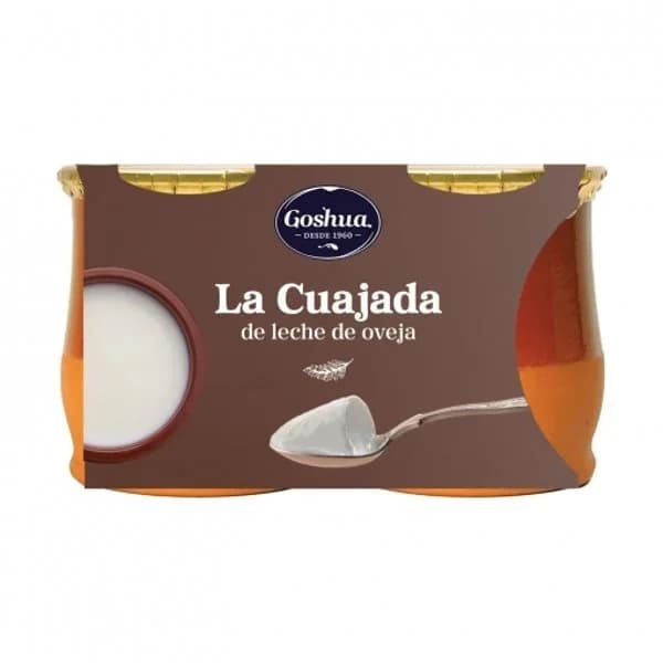 Cuajada de leche de oveja Goshua pack de 2 unidades de 140 g. - 0.28 kg - Imagen del producto en Findit
