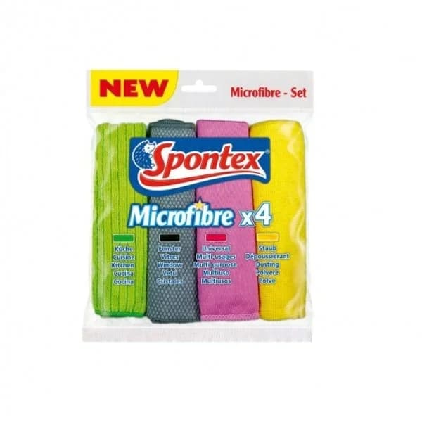 4 Bayetas Multiusos  Spontex  - Colores surtidos - 1 ud - Imagen del producto en Findit