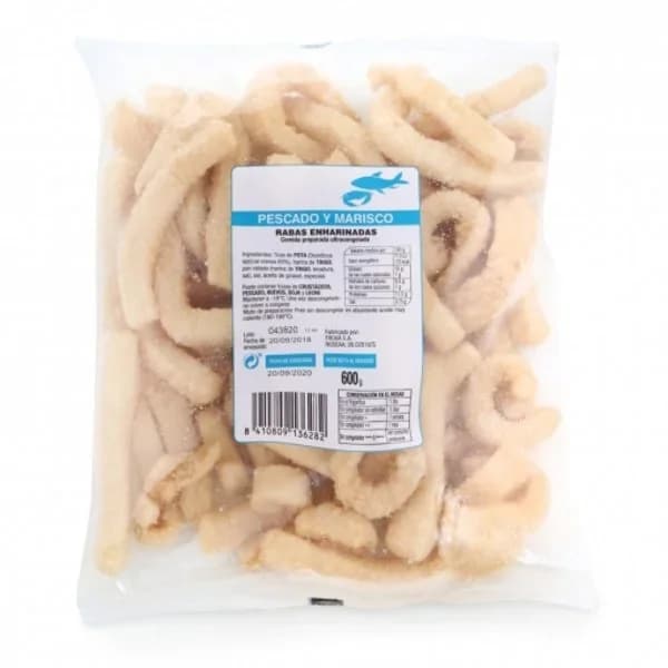 Rabas enharinadas congeladas 500 g - 0.5 kg - Imagen del producto en Findit