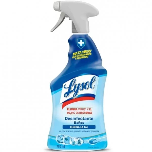 Limpiador desinfectante antical baños Lysol 750 ml. - 0.75 l - Imagen del producto en Findit