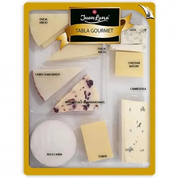 Tabla de quesos gourmet Juan Luna 300 g - 1 ud - Imagen del producto en Findit